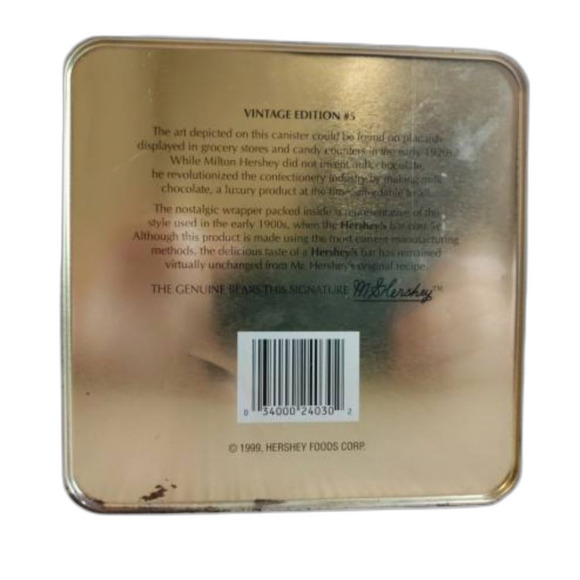 Hershey's Collector Tins Holiday Decor home storage container accents kitchen - Picture 7 of 8